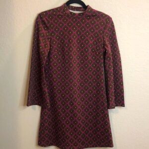 Trina Turk Leela dress Hippie flower child size XS bohemian floral women's pink